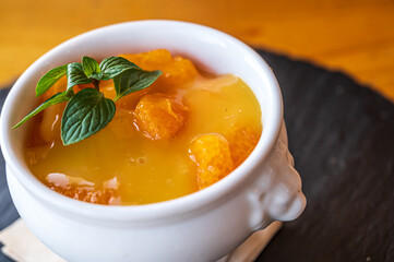 お洒落マンゴープリン