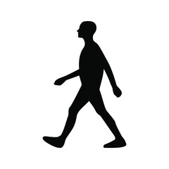 Man walk icon. sport sign. vector illustration