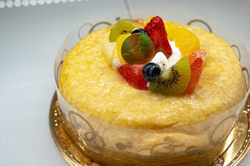 大きなミルクレープ