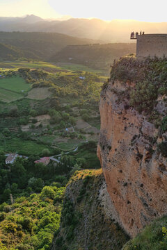 Breath-taking view at sunset
