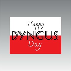 Happy Dyngus Day Poland Annual Dyngus Day Vector Illustration