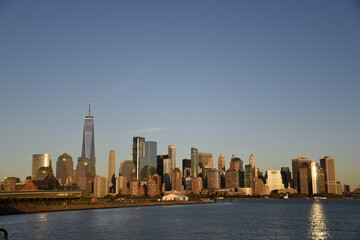 Fototapeta premium New York City Sunset