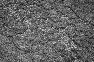 Background of brown-gray stone wall  . Pattern of slate wall texture and background