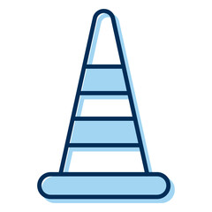 ladder isolated on white