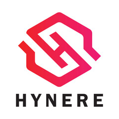  H Letter Hynere Logo