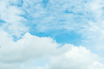 blue sky background, cloud with blue sky