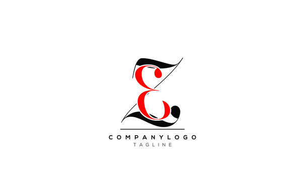 Alphabet letters Initials logo3Z AND Z3