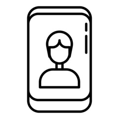 avatar and smartphone