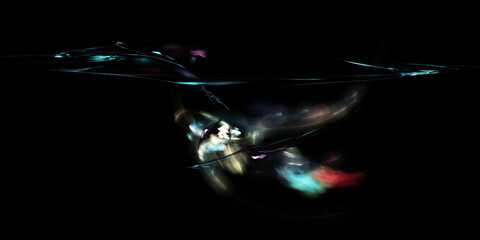 Fraktal Wandbilder Computergeneriert