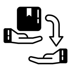 box and hand delivery