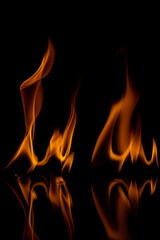 fire flames background