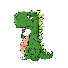 Vector children's design on a white isolated background for banners postcards and stickers