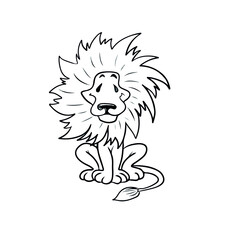 Vector children's design on a white isolated background for banners postcards and stickers