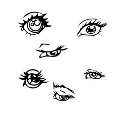 Vector children's design on a white isolated background for banners postcards and stickers