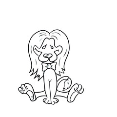 Vector children's design on a white isolated background for banners postcards and stickers