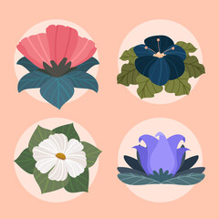 icons spring flower