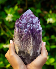 .amethyst mineral specimen stone rock geology gem crystal