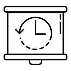 presentation and clock pending