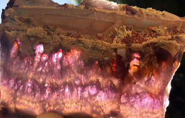 .amethyst mineral specimen stone rock geology gem crystal