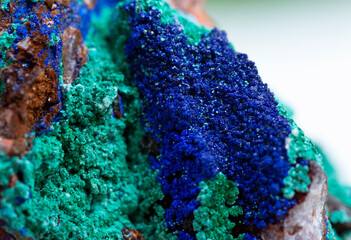 .azurite mineral specimen stone rock geology gem crystal