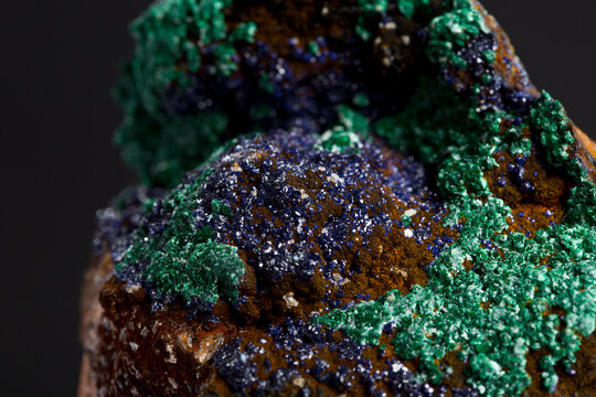 .azurite mineral specimen stone rock geology gem crystal