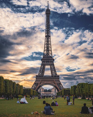 Naklejka premium Beautiful views of Paris, France