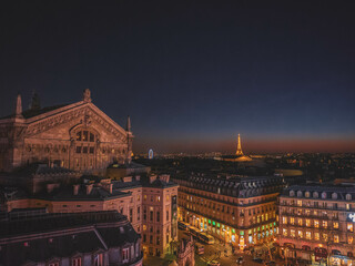 Beautiful views of Paris, France