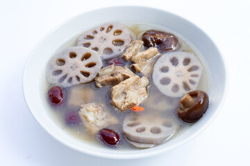 Pork Ribs and Lotus Root Soup