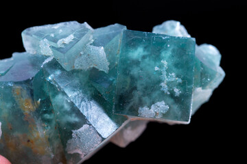 Obraz premium .fluorite mineral specimen stone rock geology gem crystal