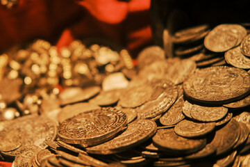 pile of coins