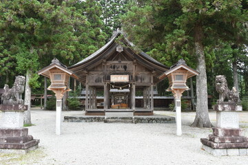 Fototapeta na wymiar 護山神社