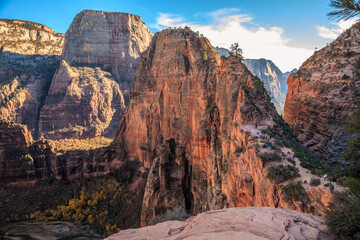 Angels Landing from the West Rim Trail, Zion National Park, Utah