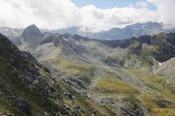 Mountain view in Klafferkessel, Austria