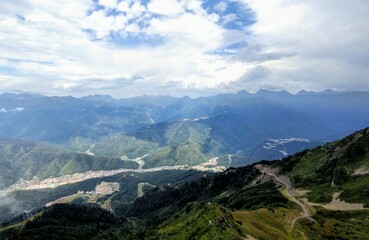 The coast of the Krasnodar Territory