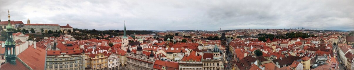 Naklejka na ściany i meble Autumn Prague