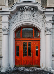 old door in Saint-Petersburg