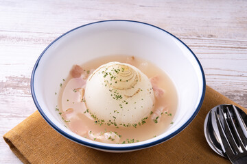 新玉ねぎのスープ煮