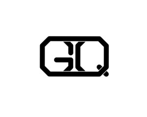 gq qg g q initial letter logo
