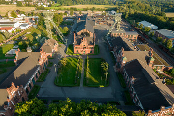 Germany, Dortmund, the Zollern Colliery, Westphalian State Museum of Industrial Heritage, Aerial view