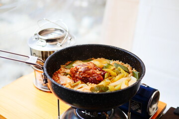 stew with vegetables