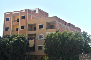 town, building, sky, architecture, house, city, urban, middle east, buildings, egypt, cairo, street, travel, syria city, village, old, cityscape, apartment, factory, exterior, cloud, roof, constructio