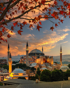 Hagia Sophia &icirc;n Istanbul, Turkey