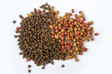 Dog food, dry food for animals, poppy mixed food