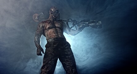 Fototapeta premium zombie killer, apocalypse, war