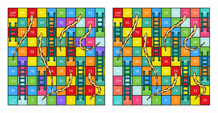 12 Ilustrações de Snake And Ladder Game - Getty Images