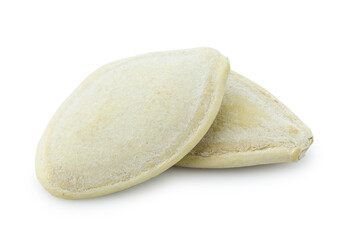 pumpkin seed isolated on white background