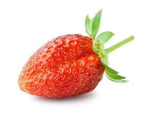 strawberry fruit isolated on white background