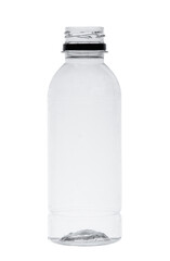 empty bottle isolated on white background ,clipping path