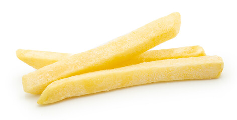 Naklejka na ściany i meble french fries on a white background