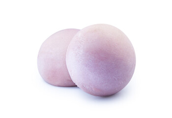 mochi dessert isolated on white background